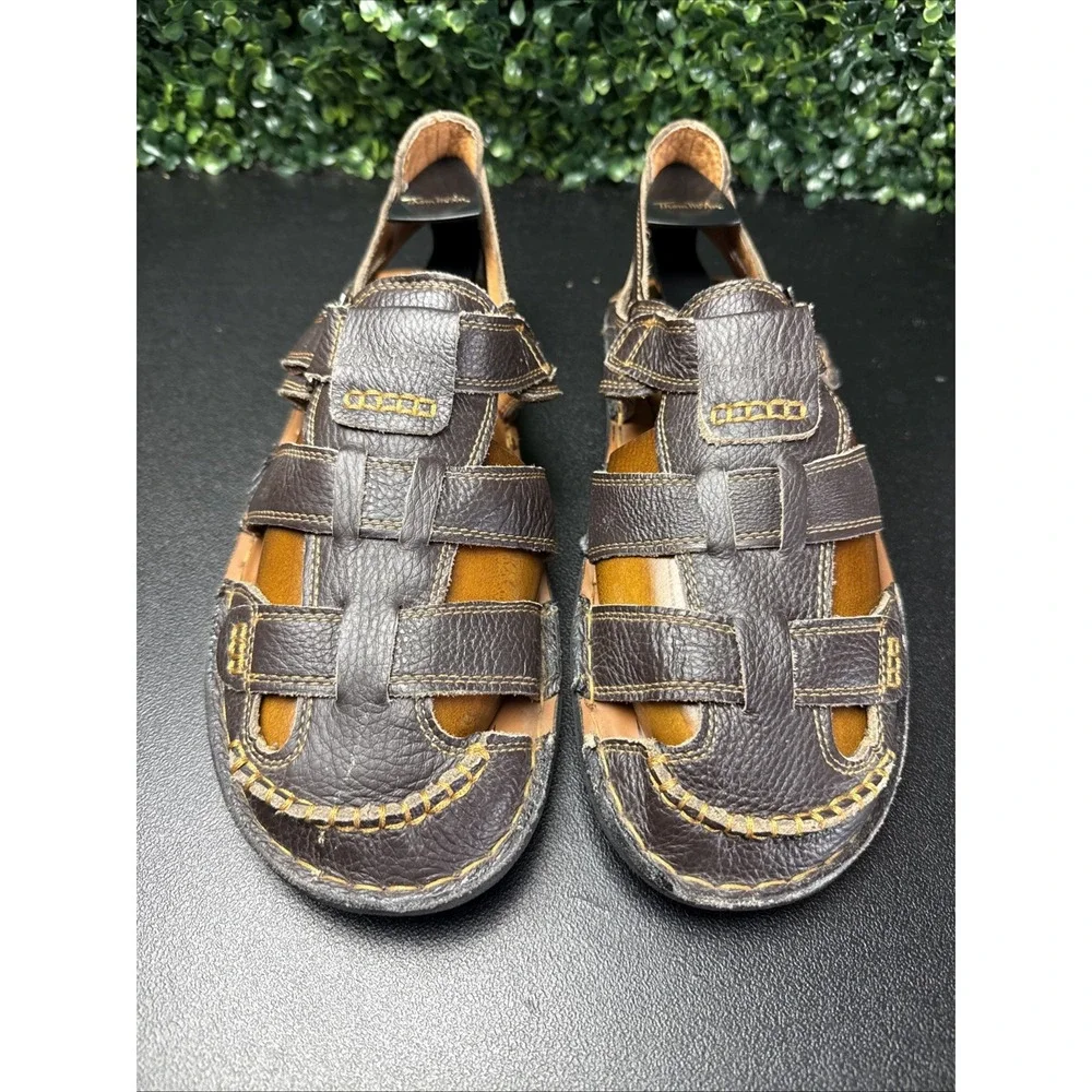 Fashion brand men's closed-toe sandals Size 45 Us Size 11.5-12